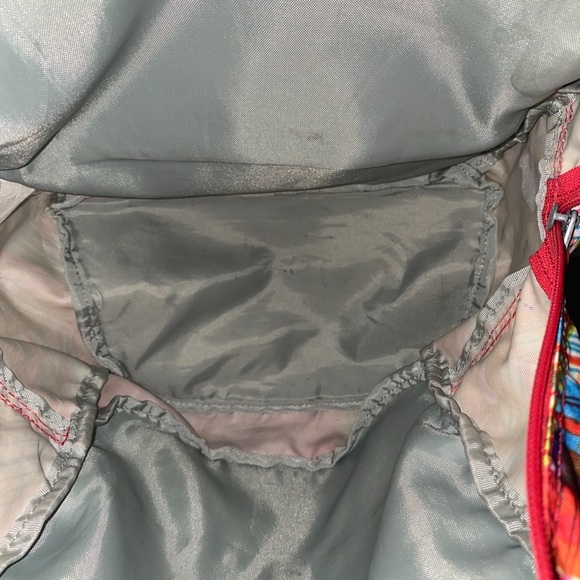 Kipling Colorful Patterned Backpack - Picture 3 of 9